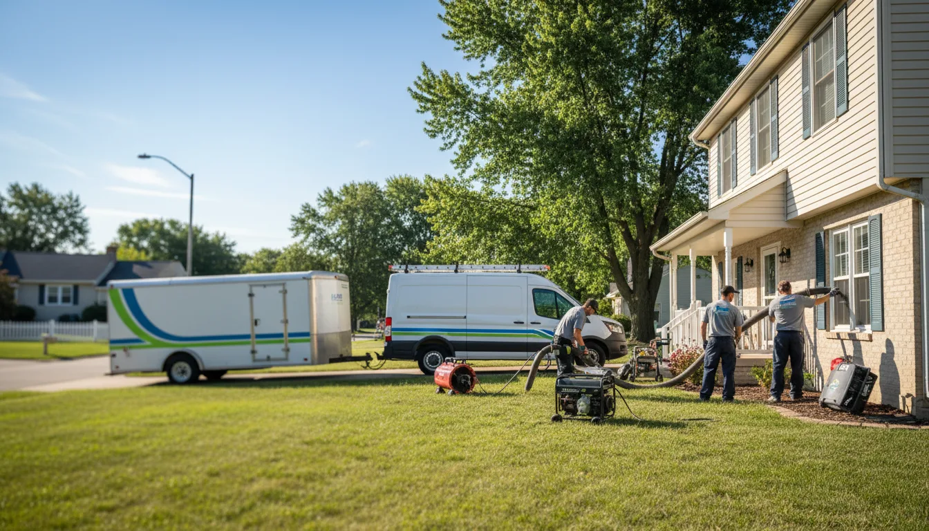 Flooded Basement Restoration And Cleanup With Repair in Bagley, IA near me